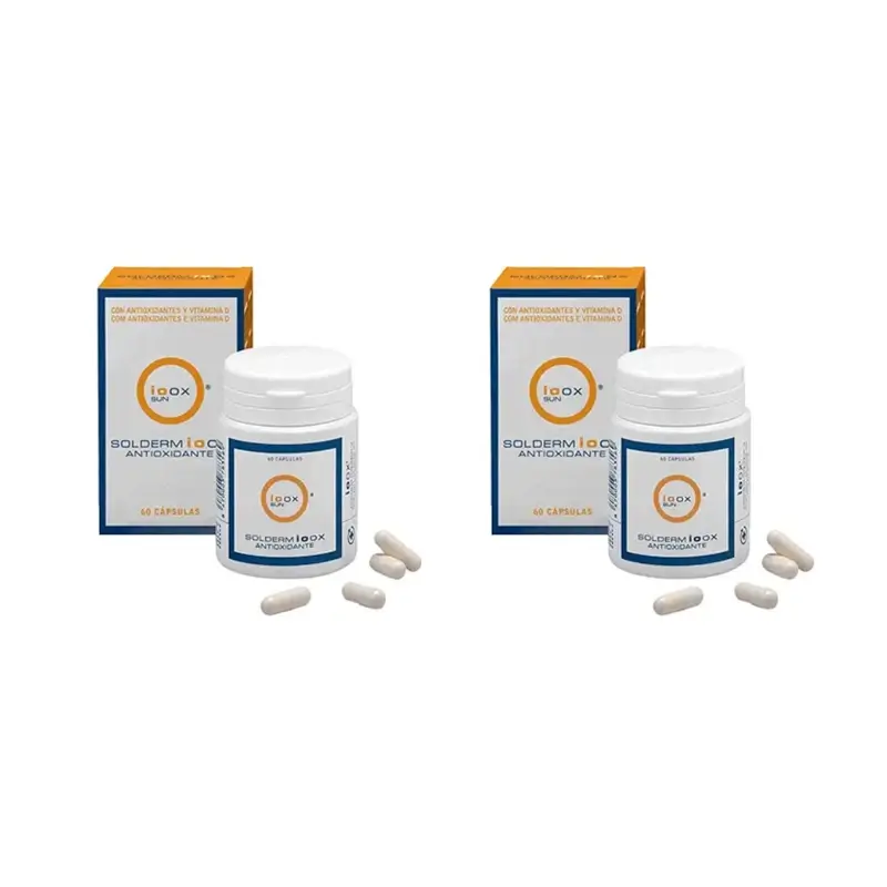 Ioox Solderm Antioxidante, 2X60 Cápsulas