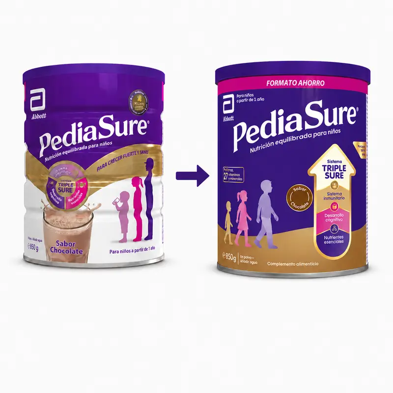 Pediasure Sabor Chocolate Lata Pack 3 x 850 gr