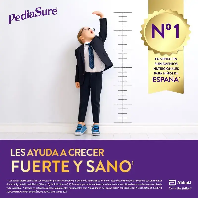 Pediasure Drink Chocolate Niños, 4 Botellas x 220 ml Pack 2