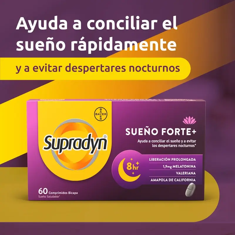 Supradyn Supradyn Sueño Forte+ , 60 comprimidos