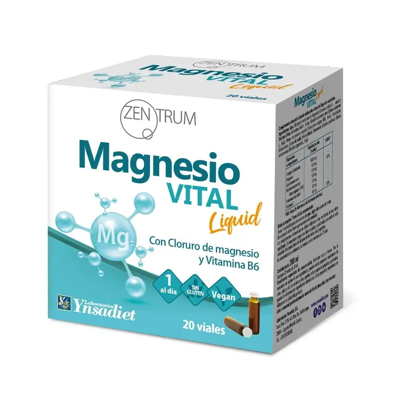 Zentrum Magnesio Vital Liquid, 20 Viales