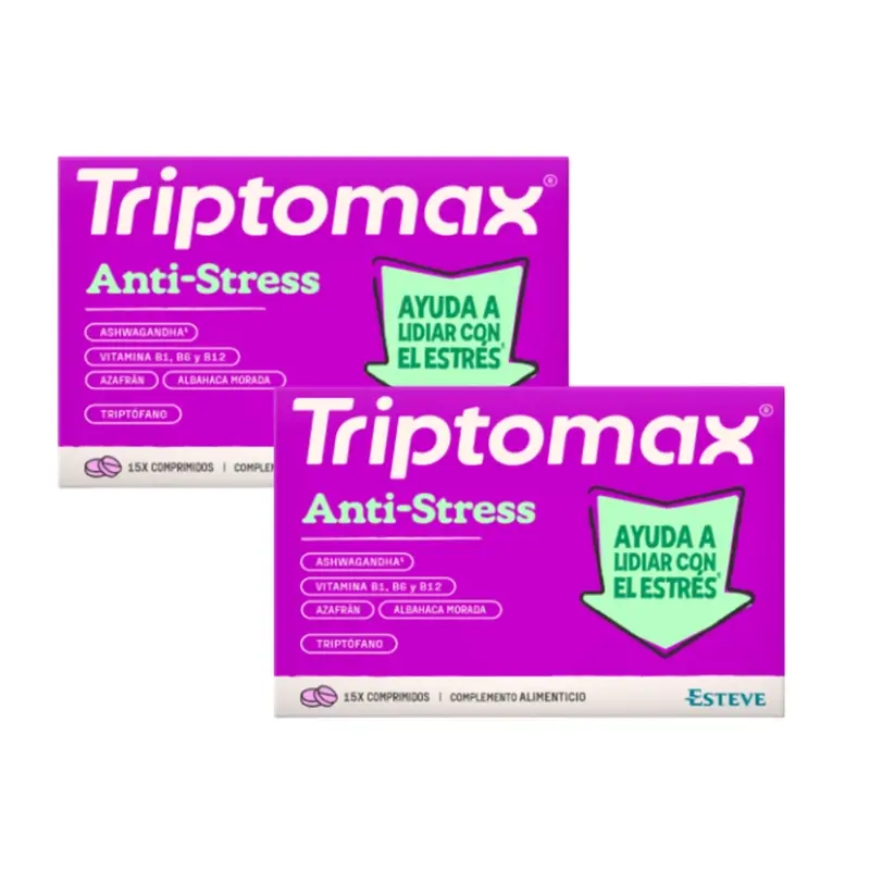 Triptomax Anti-Stress, 2x15 comprimidos