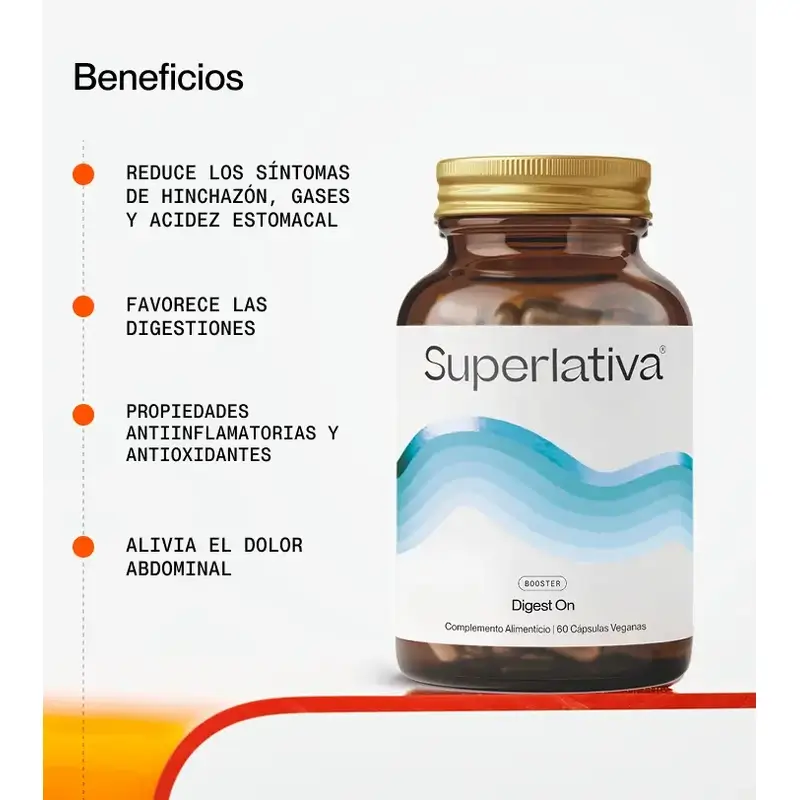 Superlativa Digest On , 60 capsules