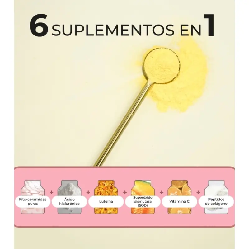 Alma Secret Beauty Superglow Collagen Sabor Neutro , 30x3 gr