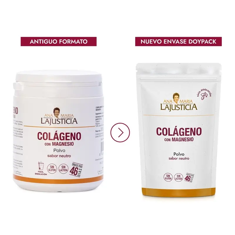 Ana Maria Lajusticia Colágeno Con Magnesio Doypack , 350 gr
