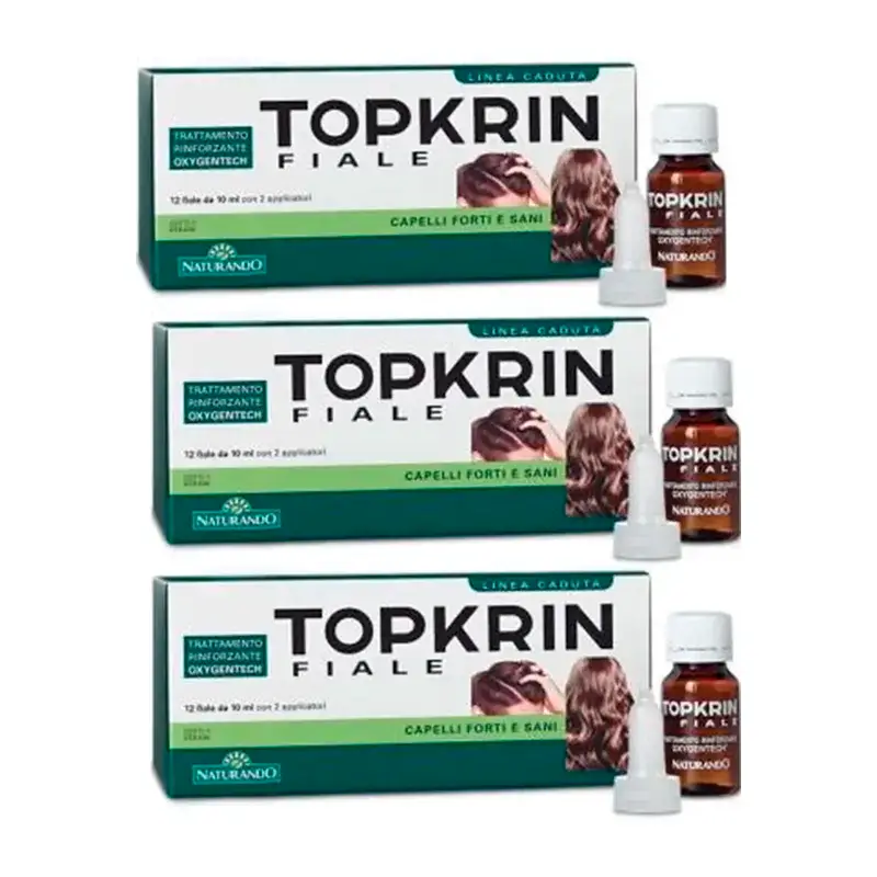 Naturando Topkrin Fiale , Pack 3 x12 Viales