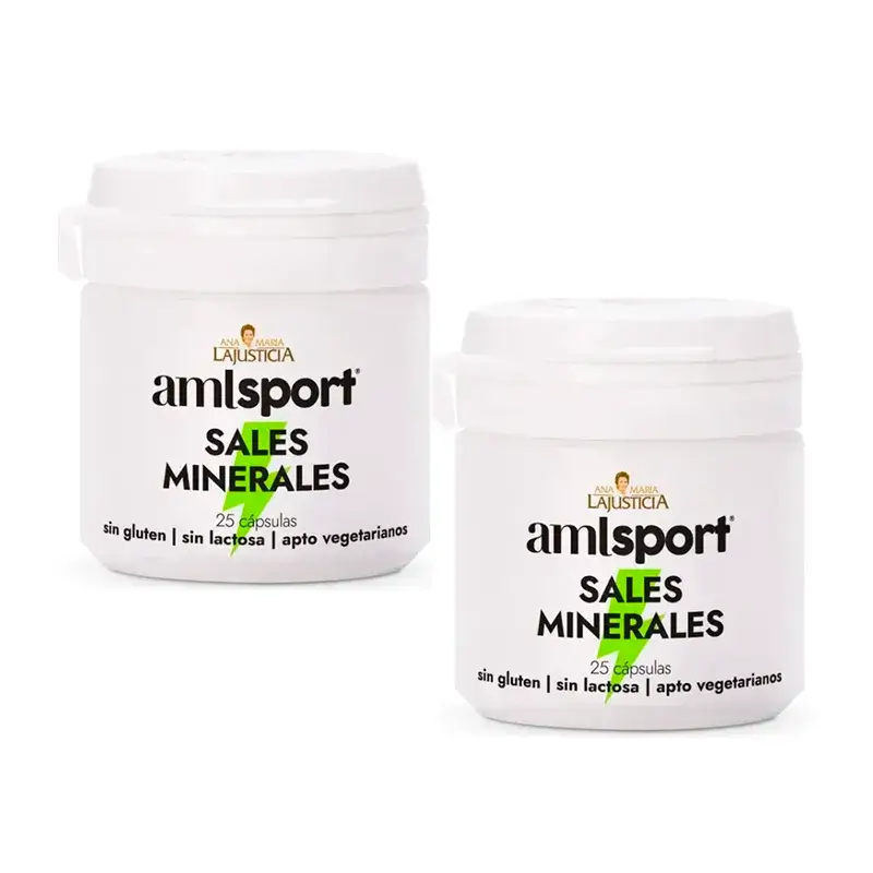 Amlsport Sales Minerales, 2X25 Cápsulas – Isotónicas
