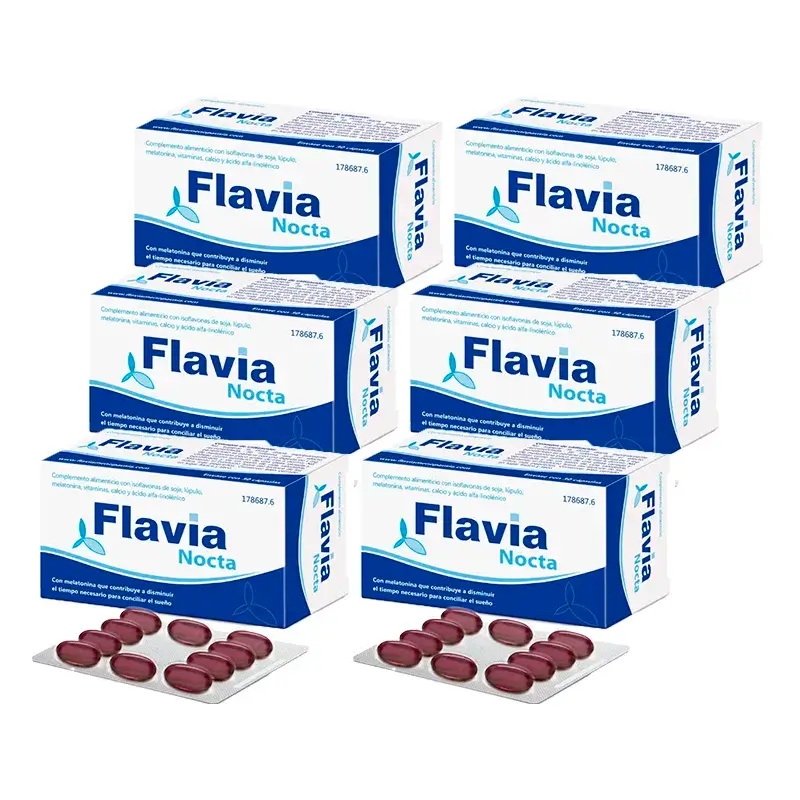 Flavia Nocta, Pack 6 x 30 Cápsulas