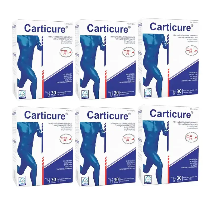Arafarma Carticure, Pack 6 x 30 sobres