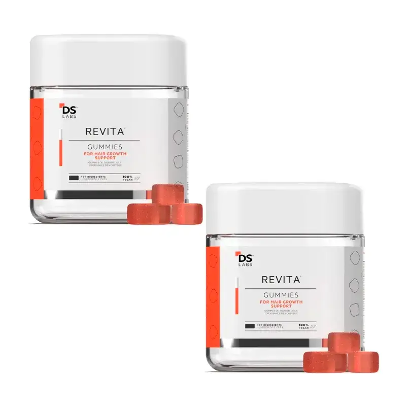 Ds Laboratories Revita Gummies Anticaída, Pack 2 x 60 uds