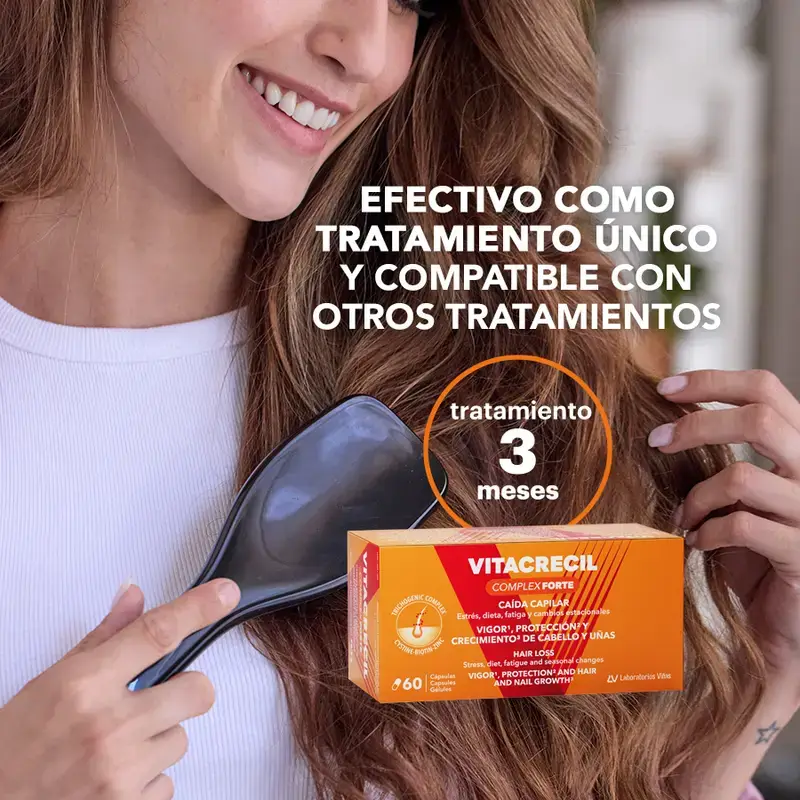 Vitacrecil Complex Forte, Pack 2 x 60 Cápsulas