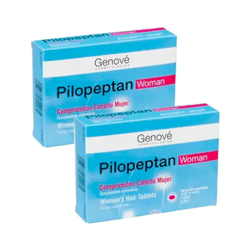 Pilopeptan Woman, Pack 2 x 30 comprimidos